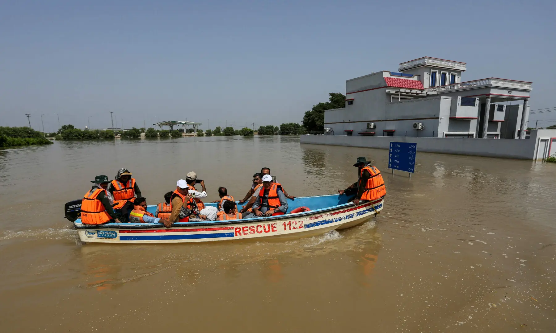 Flood relief efforts